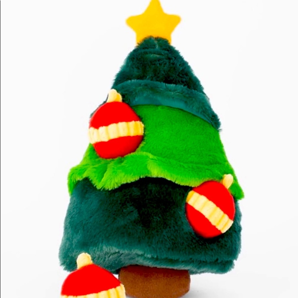 ZippyPaws Christmas Tree Burrow Dog Toy